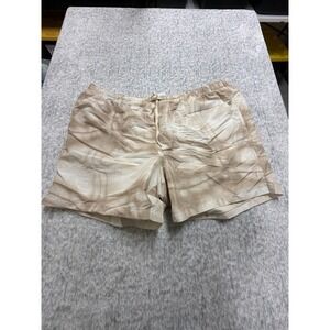 DSG Mens XXL Rec Short 6" Inseam Water Repellent Light Sand Texture Dye Tan New
